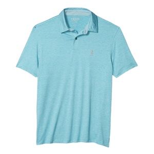 IZOD Golf Title Holder UPF-15 Moisture Wicking Men's Caneel Bay Golf Polo Size M